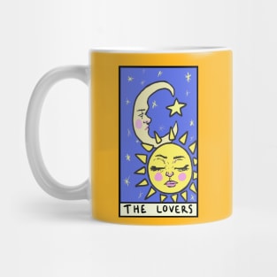 the lovers tarot design Mug